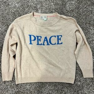 Anthropologie 100% cashmere sweater. Size XS. Worn once.